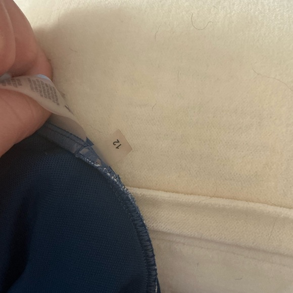 Bleu Rod Beattie Navy and White Striped One-Piece Swimsuit - Picture 8 of 8